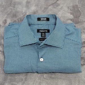Claiborne Men’s Button Down Long Sleeve Shirt 15 1/2 M